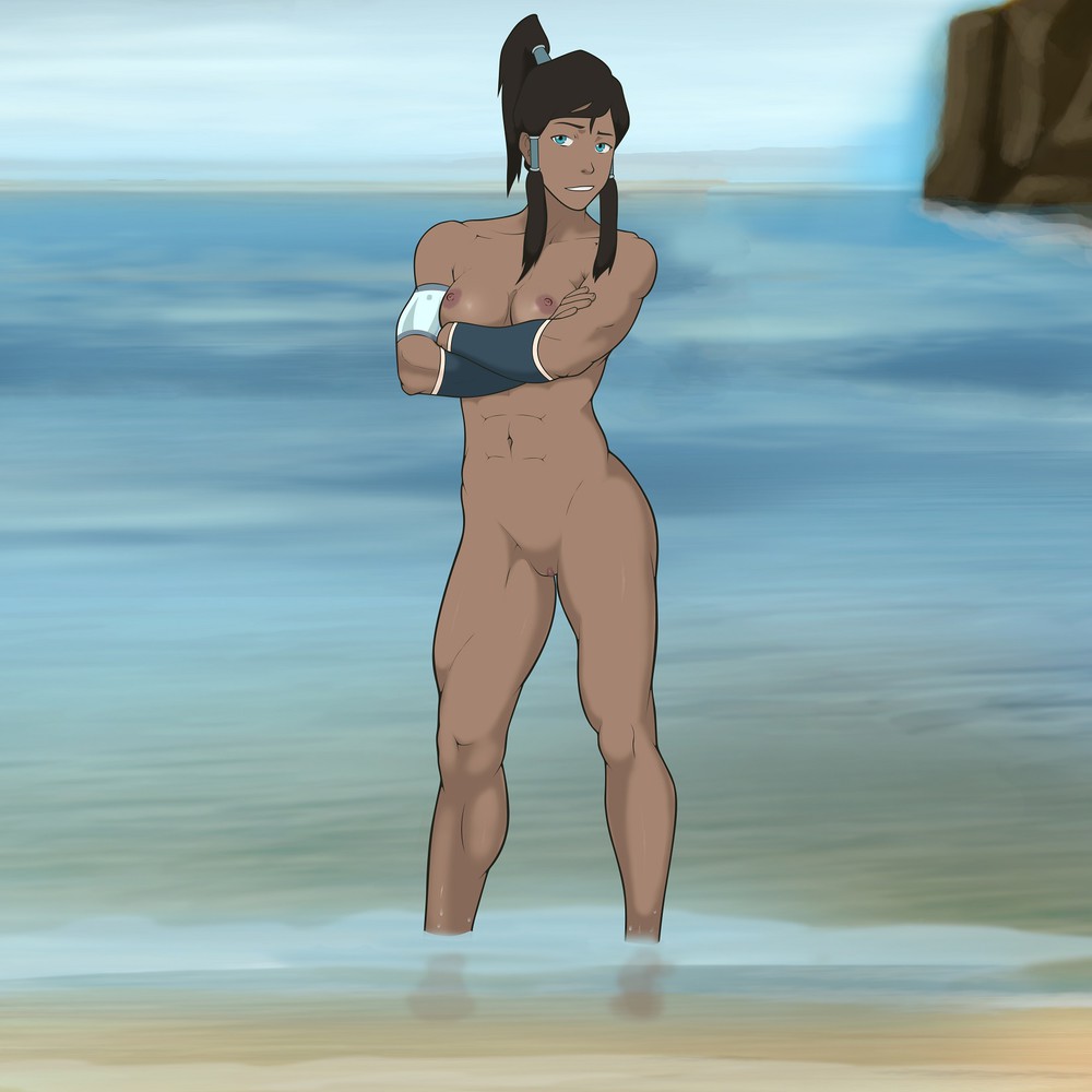 Korra from The Legend of Korra hentai art (image 3)
