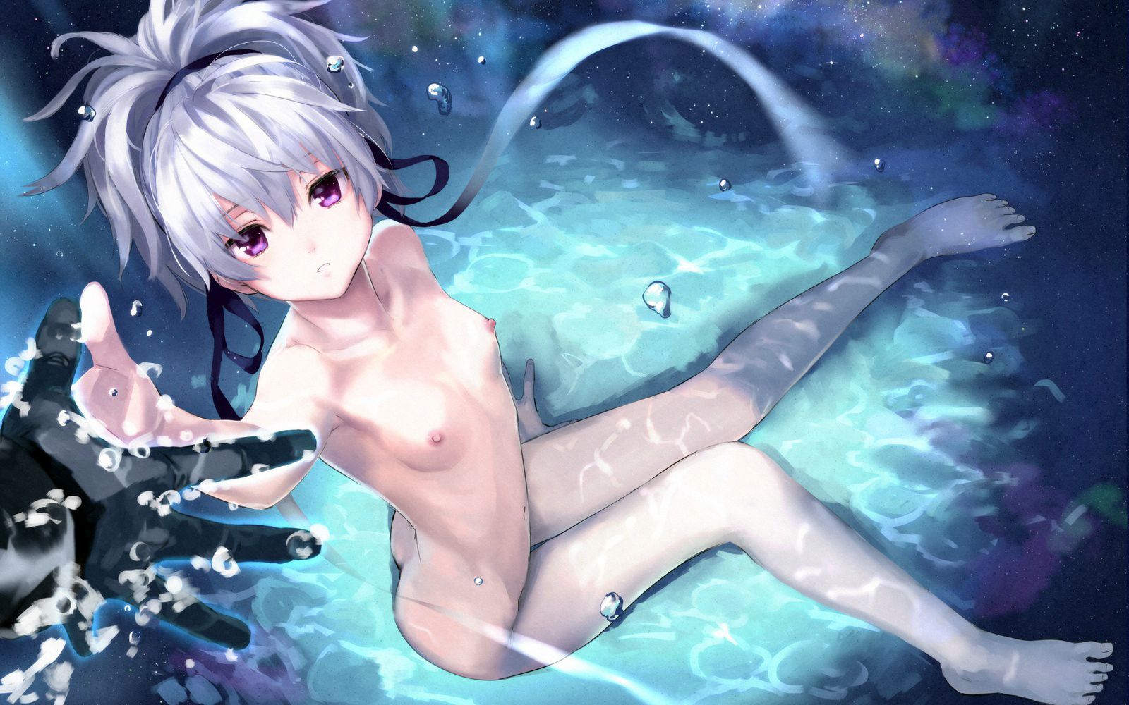 White Hair hentai art (image 95 of 153)