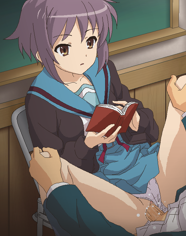 Yuki Nagato hentai art (image 27)