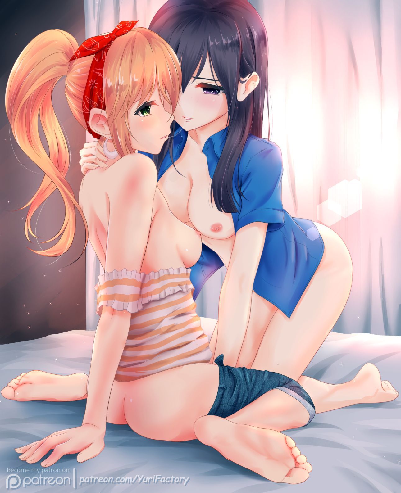 Yuri Girls hentai art (image 19 of 47)
