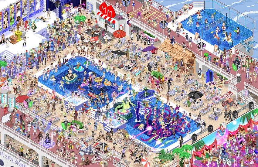 Zinnia hentai art (image 1)