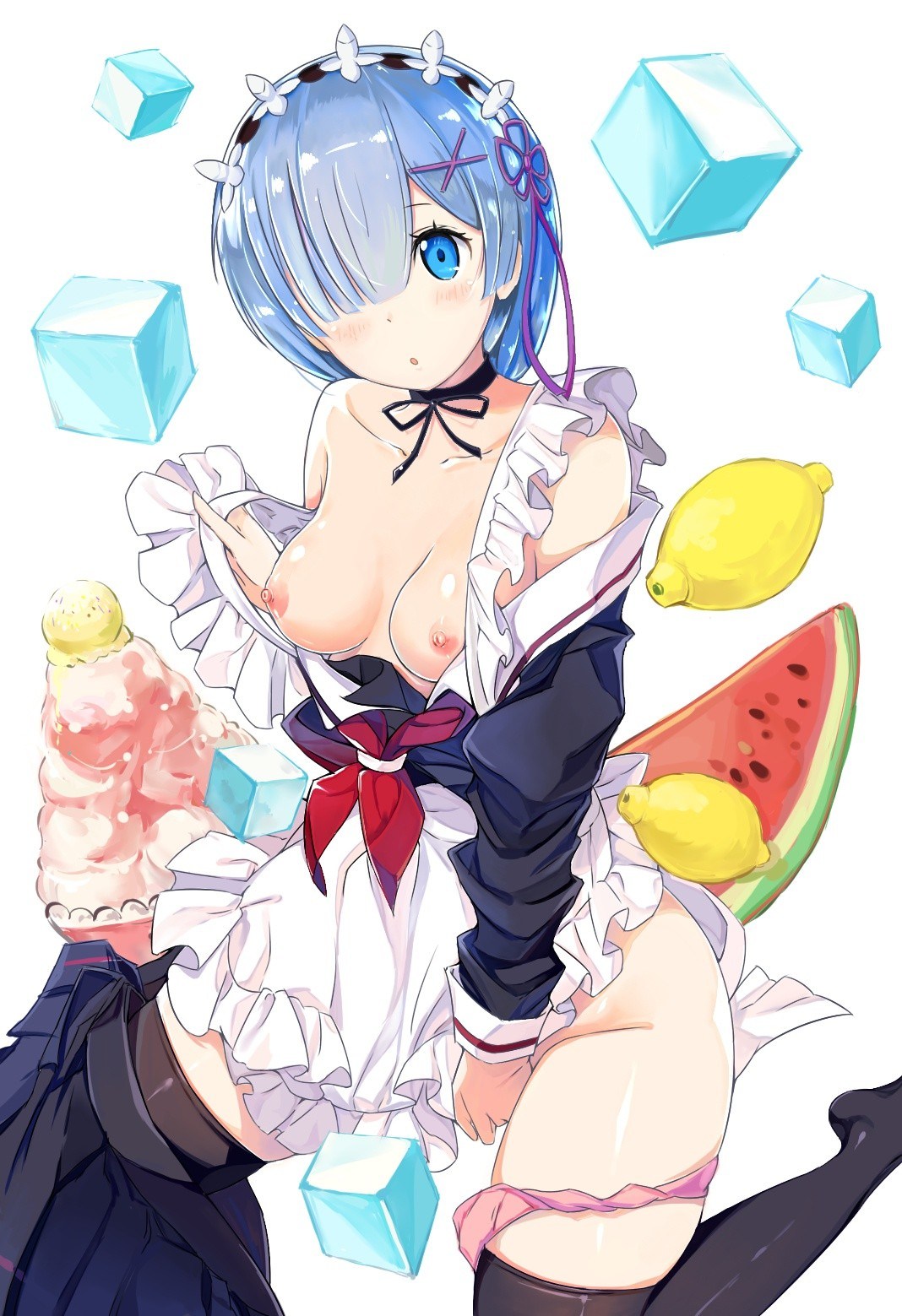 re zero rem hentai hentai art (image 42 of 45)