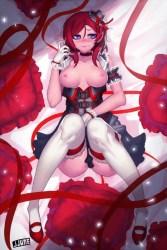 red haired girl hentai art (image 39 of 46)