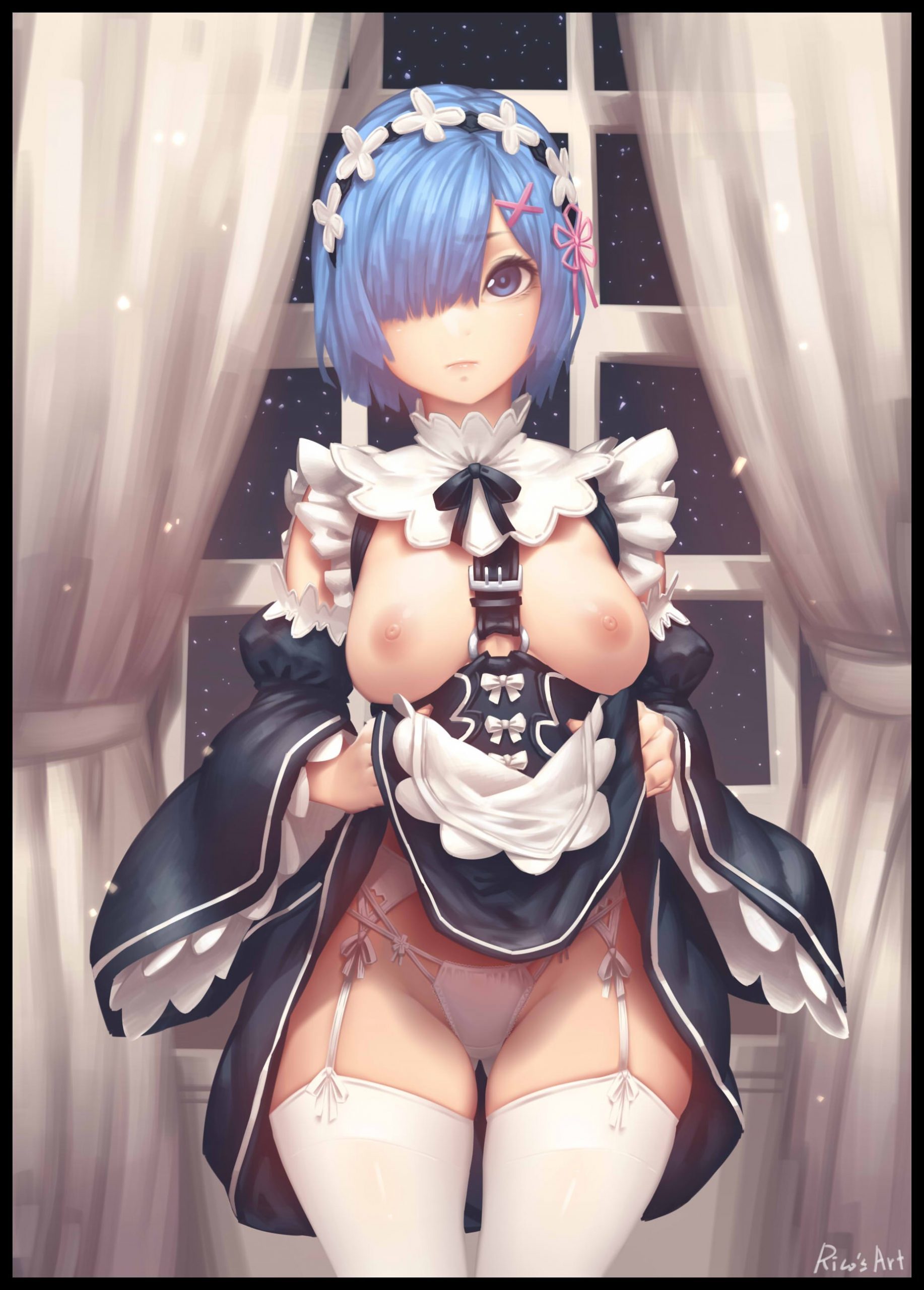 rezero rem hentai art (image 34 of 44)