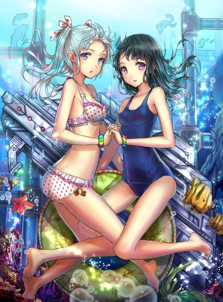 swimsuit moe hentai art (image 19 of 77)
